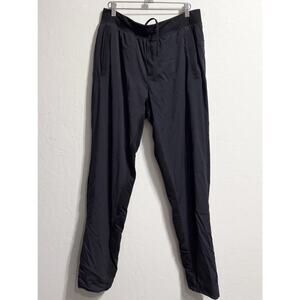 Lululemon Pants Great Wall Lined Mens Large Black Track Lined 32" Active